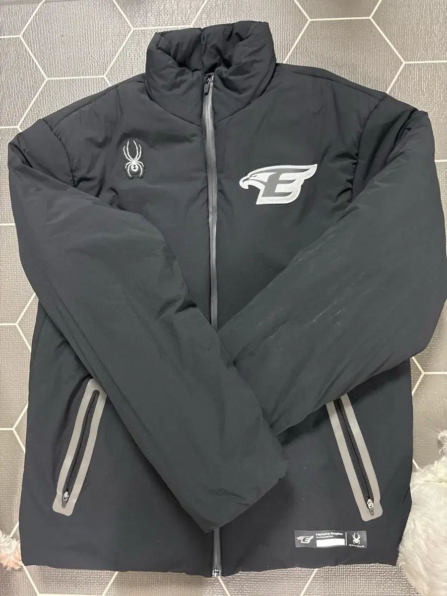 スパイダー Hanwhae Eagles ハンファ イーグルス 野球チーム ダウン ブラック