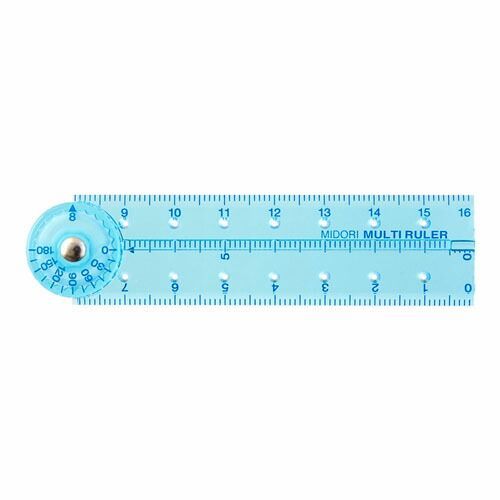 ミドリ マルチ定規16cm
