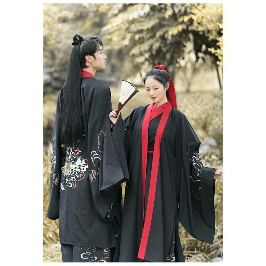 カップル漢服 チャイナ服 中華服 セット 大人 チャイナドレス 羽織追加可 中華衣装 長袖 スカート 華流コスチューム 舞台 ステージ衣装 時