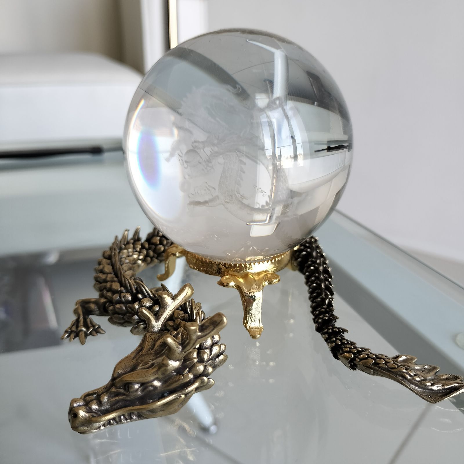 躍動感溢れる金龍の置物[1qrS]ロング干支 辰年 【公式通販】