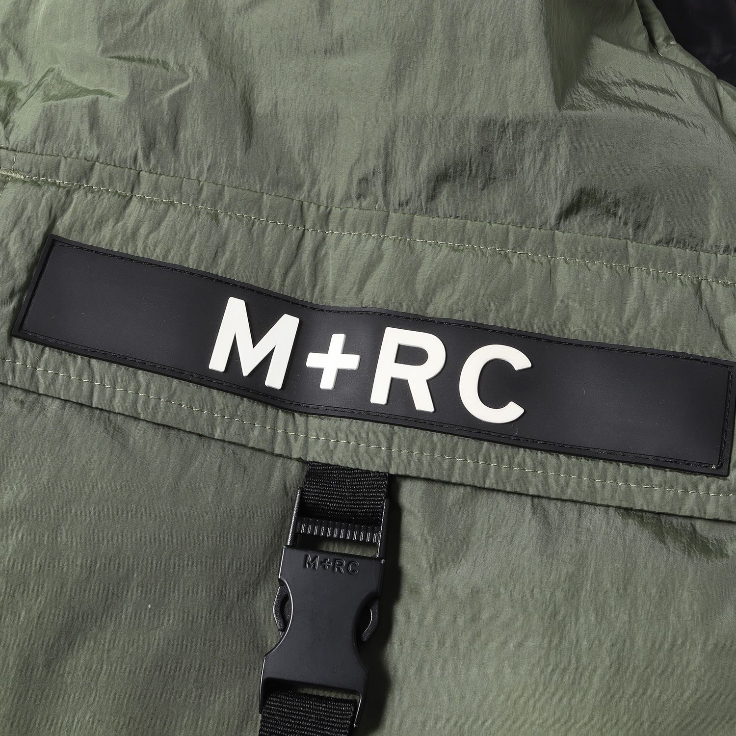 M+RC マルシェノア ナイロンベスト ベスト リフレクター カーキ