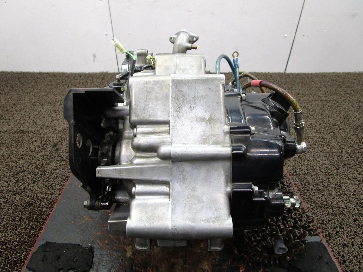 KSR110 エンジン クラッチ付き レバー マスター W408！KL110A 始動確認済み OH素材に カワサキ 【 KL110AE 】 キャブ車 動画有 KSR110 エンジン クラッチ付き レバー マスター □W408！KL110A 始動