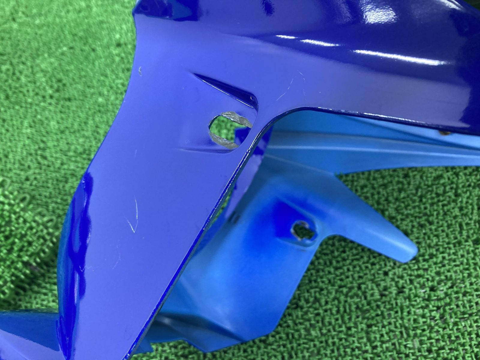 CrossDock製XJR1300 ビキニカウル XJR1300 銀 社外 中古 バイク 部品