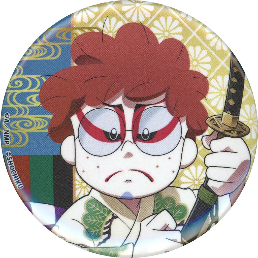 中古】バッジ・ピンズ 猪名寺乱太郎 「忍たま乱太郎×歌舞伎×極楽湯