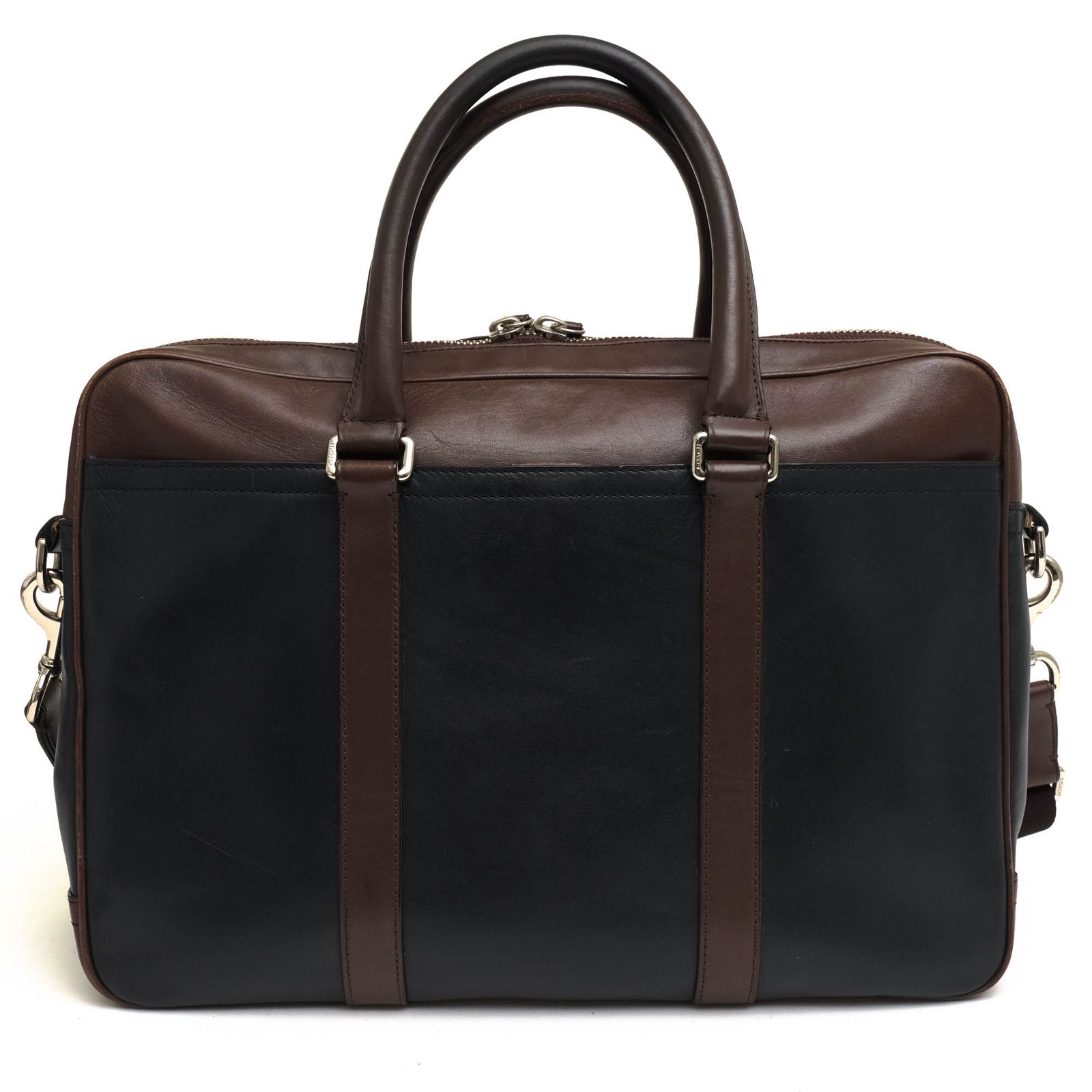 コーチ COACH バッグ ブリーフケース ビジネスバッグ 鞄 ビジネス メンズ 男性 男性用 レザー 革 本革 ネイビー 紺 F71066 LEXINGTON ZIP TOP BRIEF レキシントン ジップトップ ブリーフ A4サイズ収納可 2WAY シ
