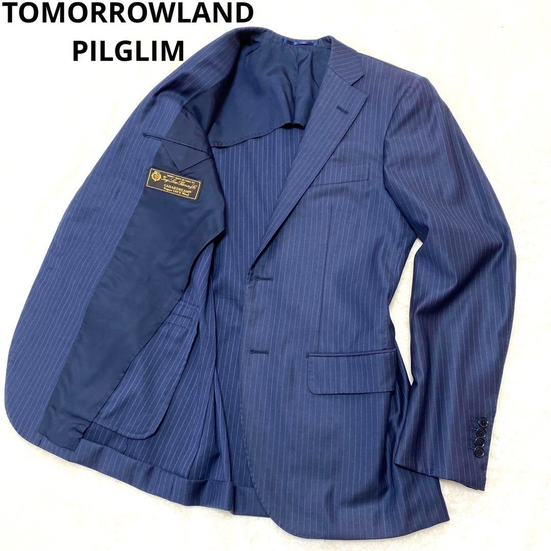 紺色 トゥモローランド ピルグリム テーラードジャケット ロロピアーナ