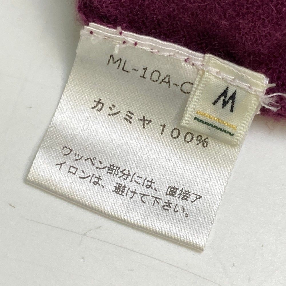 サイズ：M MARK&LONA マークアンドロナ カシミヤ ニットセーター