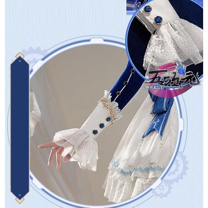 【シー様取り置き中】フリーナ セット済み ウィッグ 新品、未使用 三分妄想 原神 コスプレ フリーナ ブルーワルツ