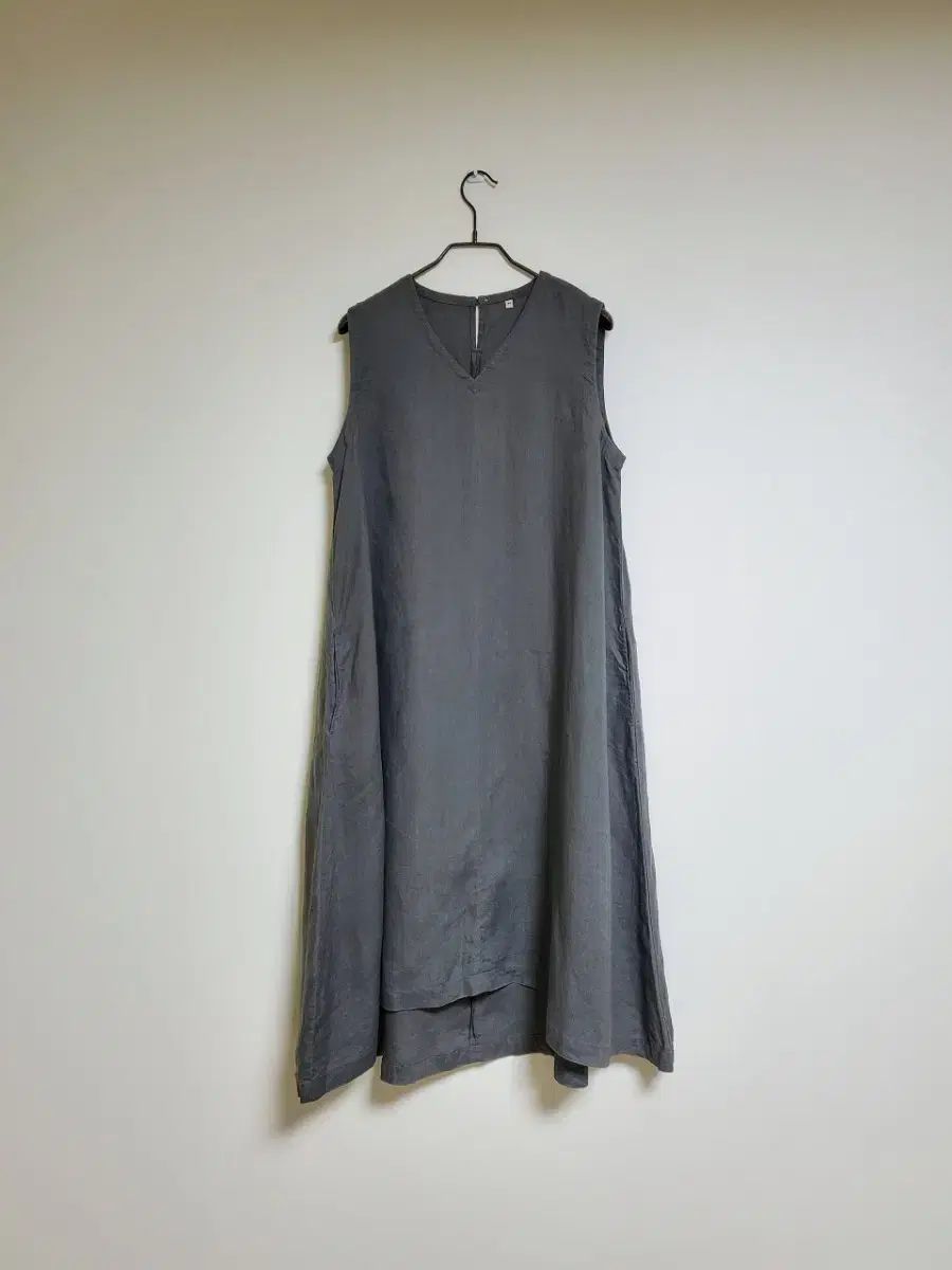 MUJI 無印 リネン 100 ワンピース