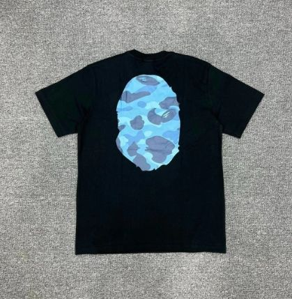 新品 A BATHING APE Sakura Photo Ape Head Tee アベイシングエイプ Tシャツ 黑+白 2枚