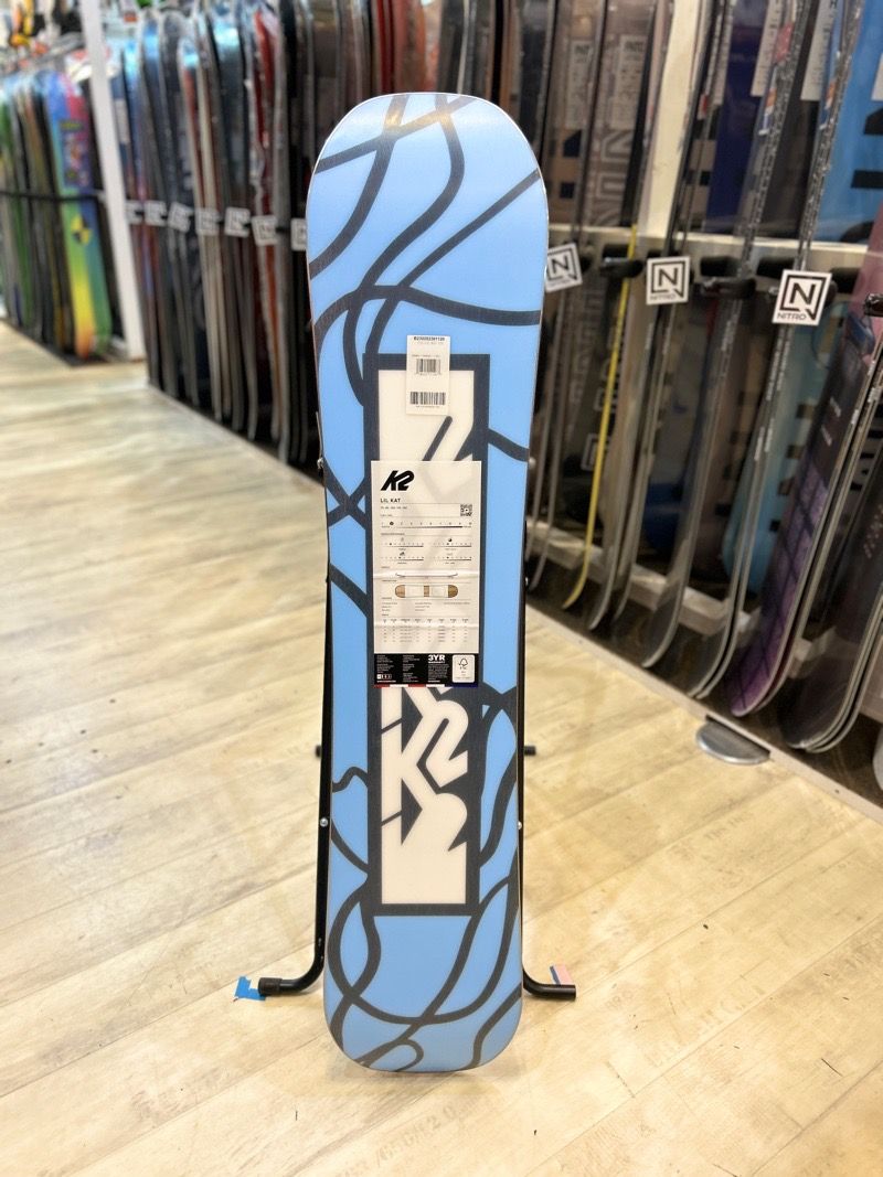 【値下げ】 スノーボード k2 Lil Kat 120cm 板のみ キッズ ジュニア スノーボード 板 型落ち 旧モデル 120cm K2 LIL