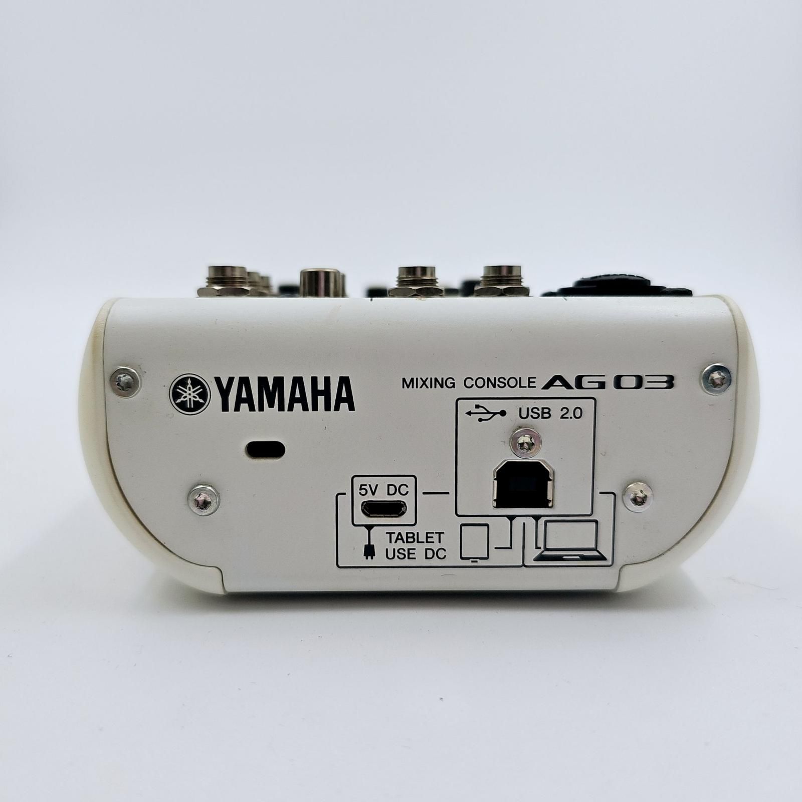 YAMAHA ミキシングコンソール AG03 動作未確認 現状品【最速発送