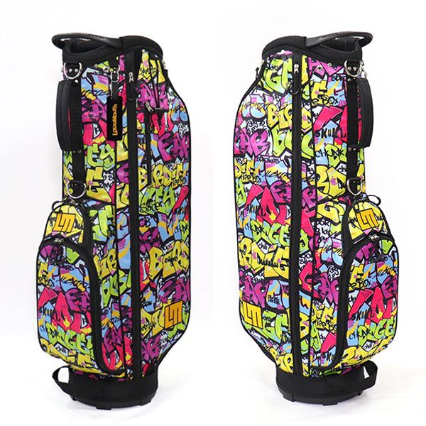 LOUDMOUTH ラウドマウス LM-CB0030 キャディバッグ Tags Neon