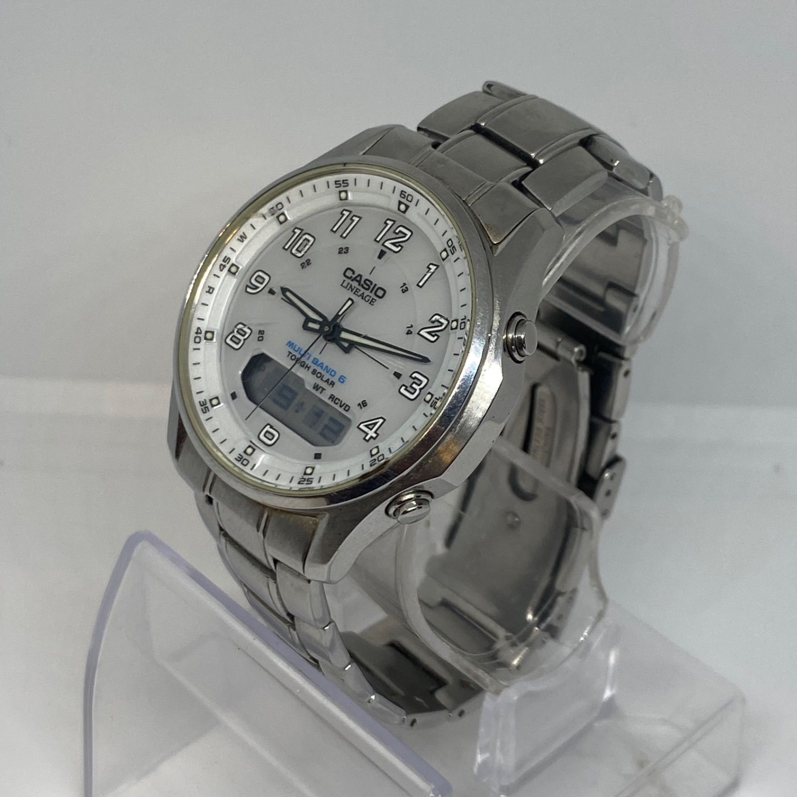 LCW-M100 CASIO カシオ 腕時計 ソーラー 電波 メンズ デジアナ