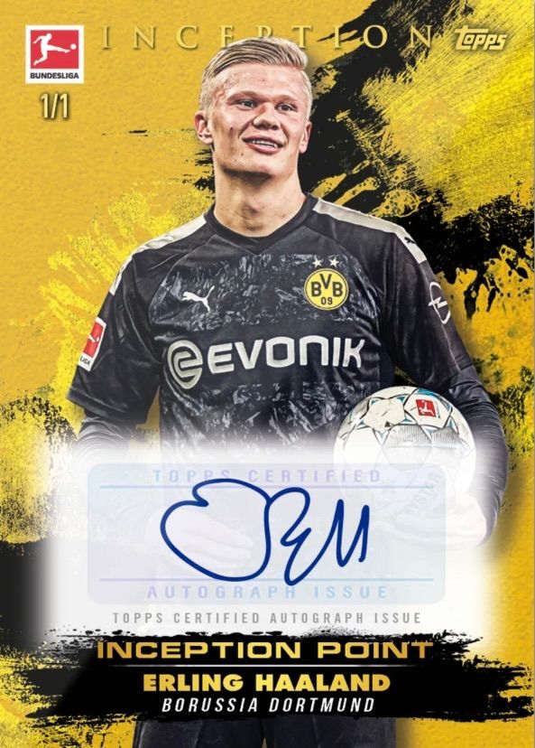  日本未発売 1 Box Topps Inception Bundesliga 2025 25 11 ワールドサッカー サッカー