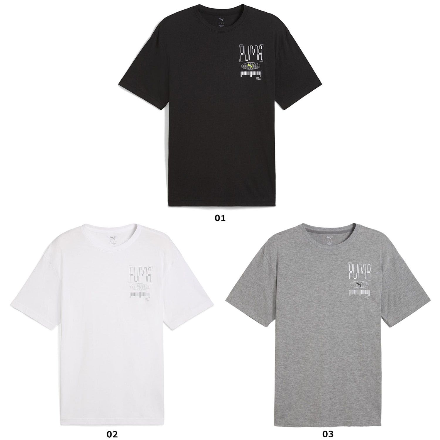 プーマ PUMA GRAPHICS ILLUSTRATIVE リラックス T シャツ  527384 01 PUMABLACK