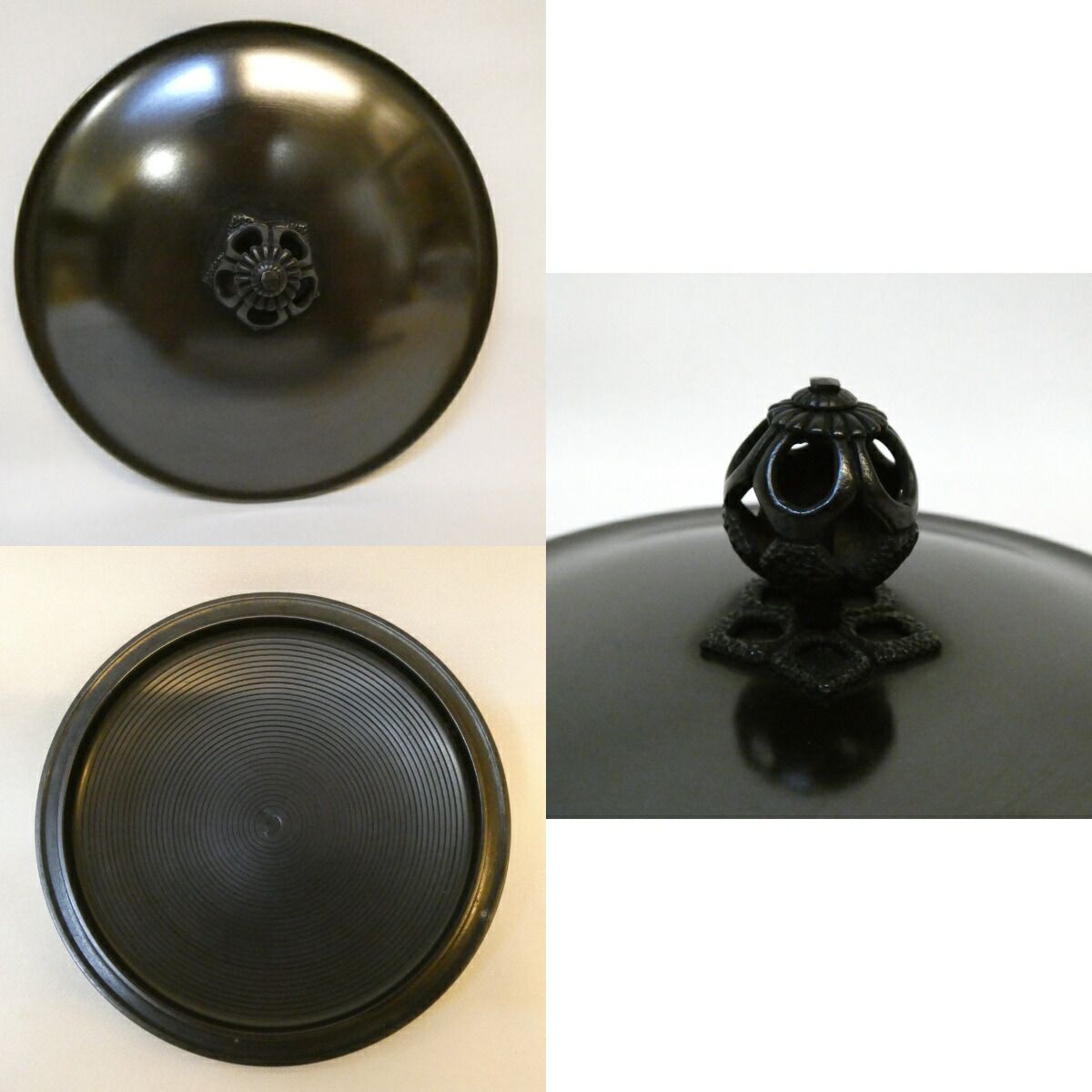 良品 茶道具 釜師:菊池政光作 棗釜 亀甲文棗形釜 亀甲地紋 茶釜 釜環 送料込 良品 茶道具 釜師:菊池政光作 棗釜 亀甲文棗形釜 亀甲地紋 茶釜
