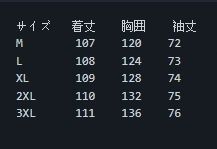 中綿