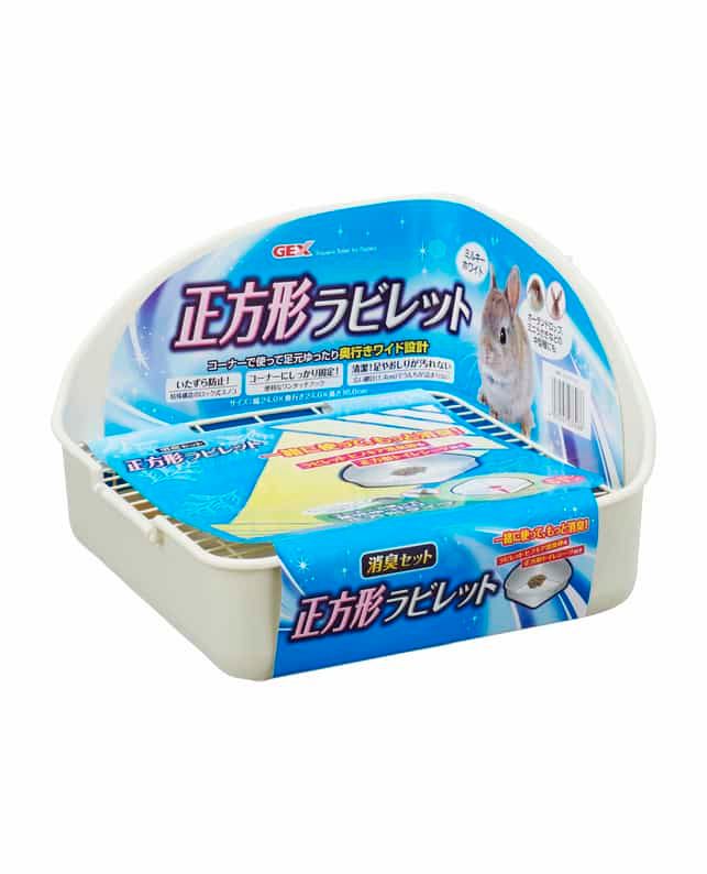 【同梱不可】【6個セット】ジェックス 正方形ラビレット消臭セットミルキーホワイト