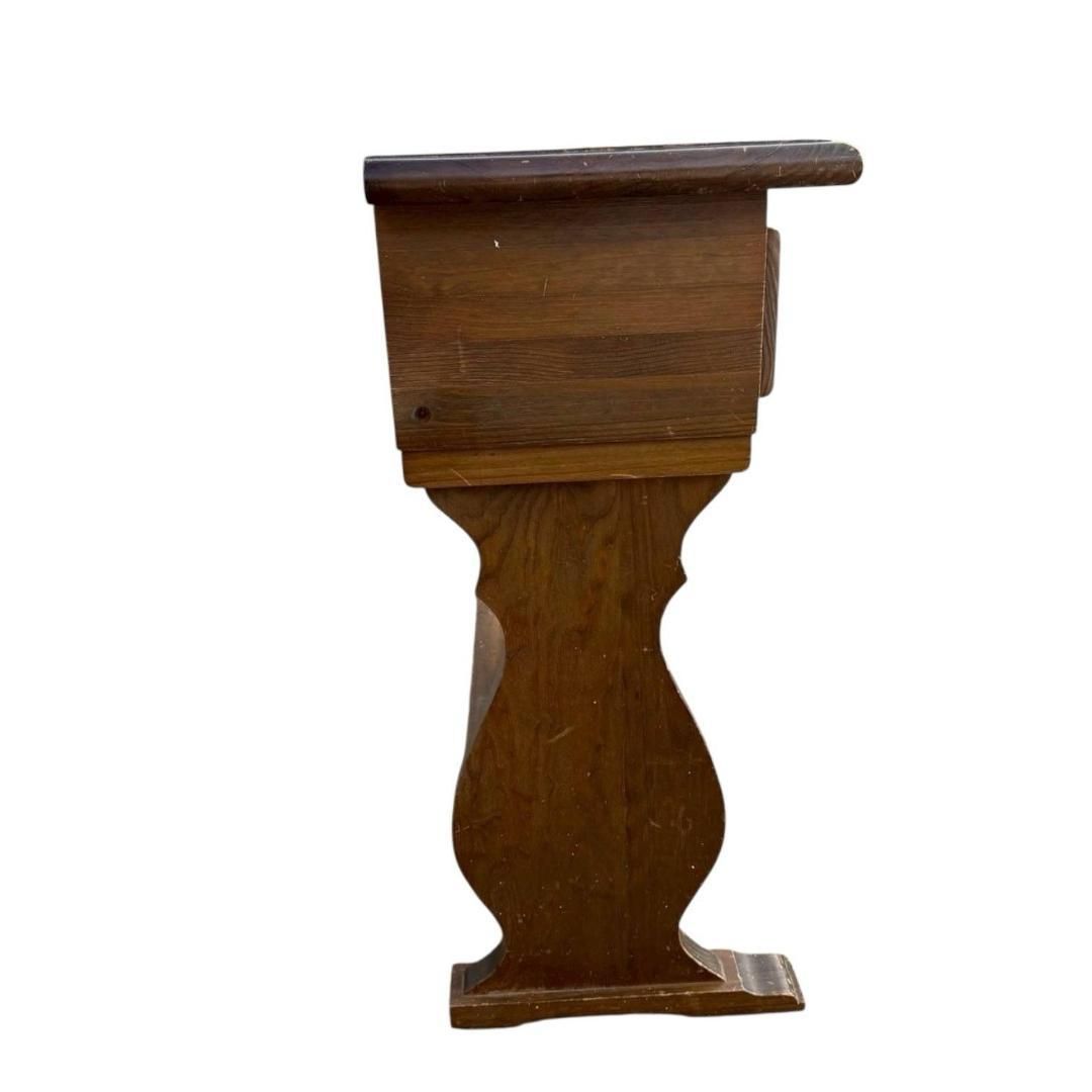 アンティーク タイル付きキャビネット