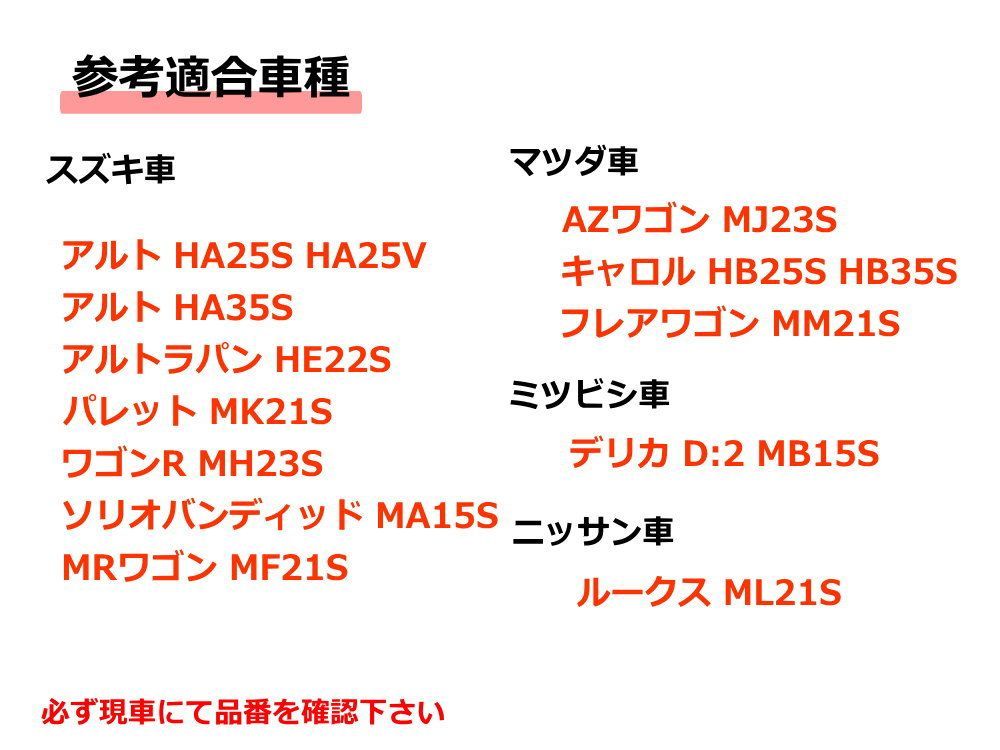 MRワゴン MF33S アッパーマウント キット フロント 左右 1台分