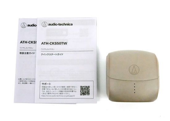 bn:5] audio-technica 完全ワイヤレスイヤホン SOLID BASS ATH-CKS50TW