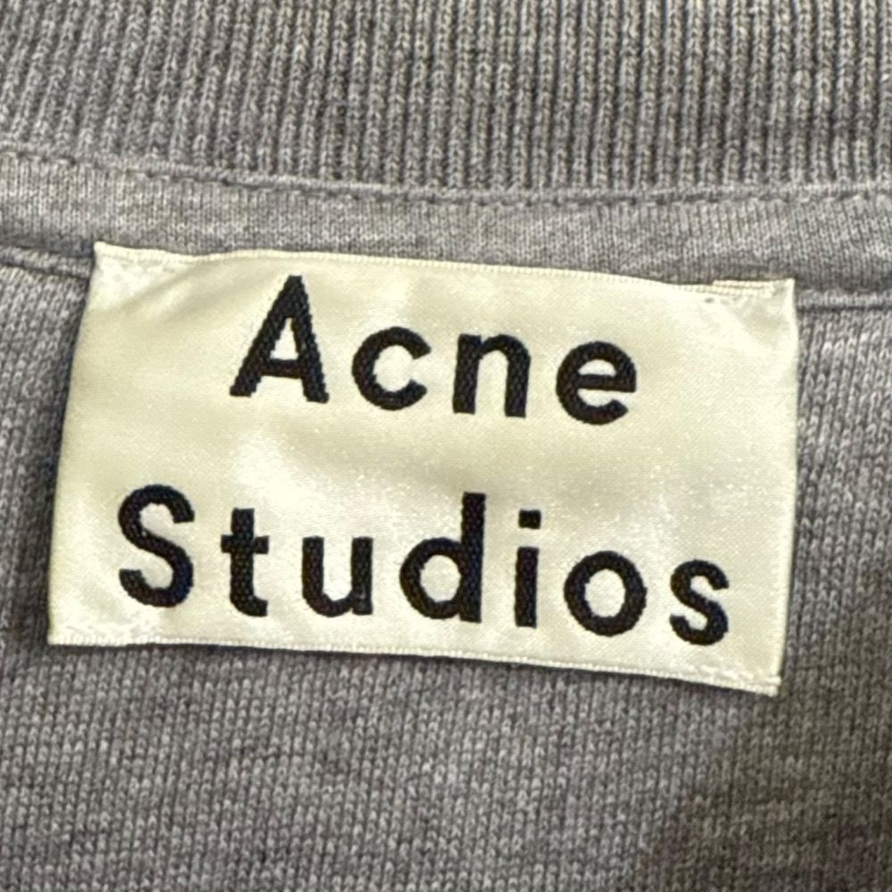 美品 Acne Studios アクネストゥディオズ FLOGHO ネックロゴ