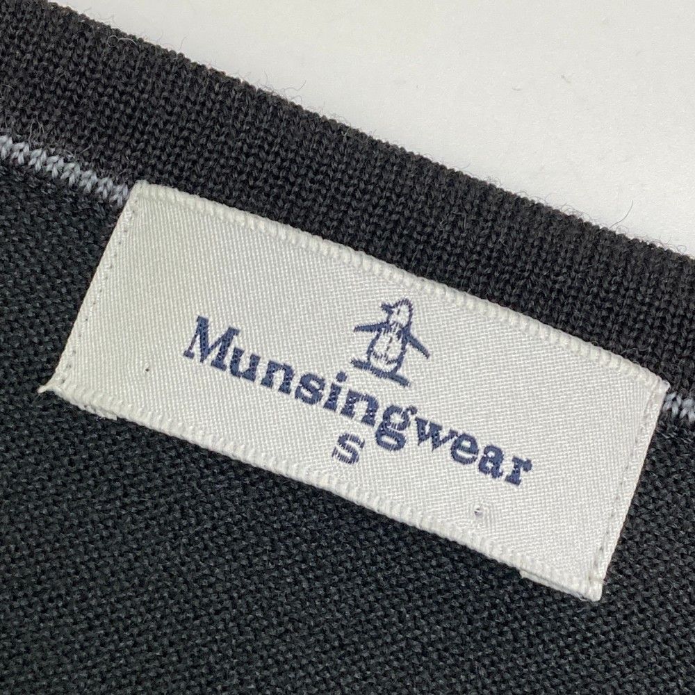 サイズ：S MUNSING WEAR マンシングウェア ニットセーター
