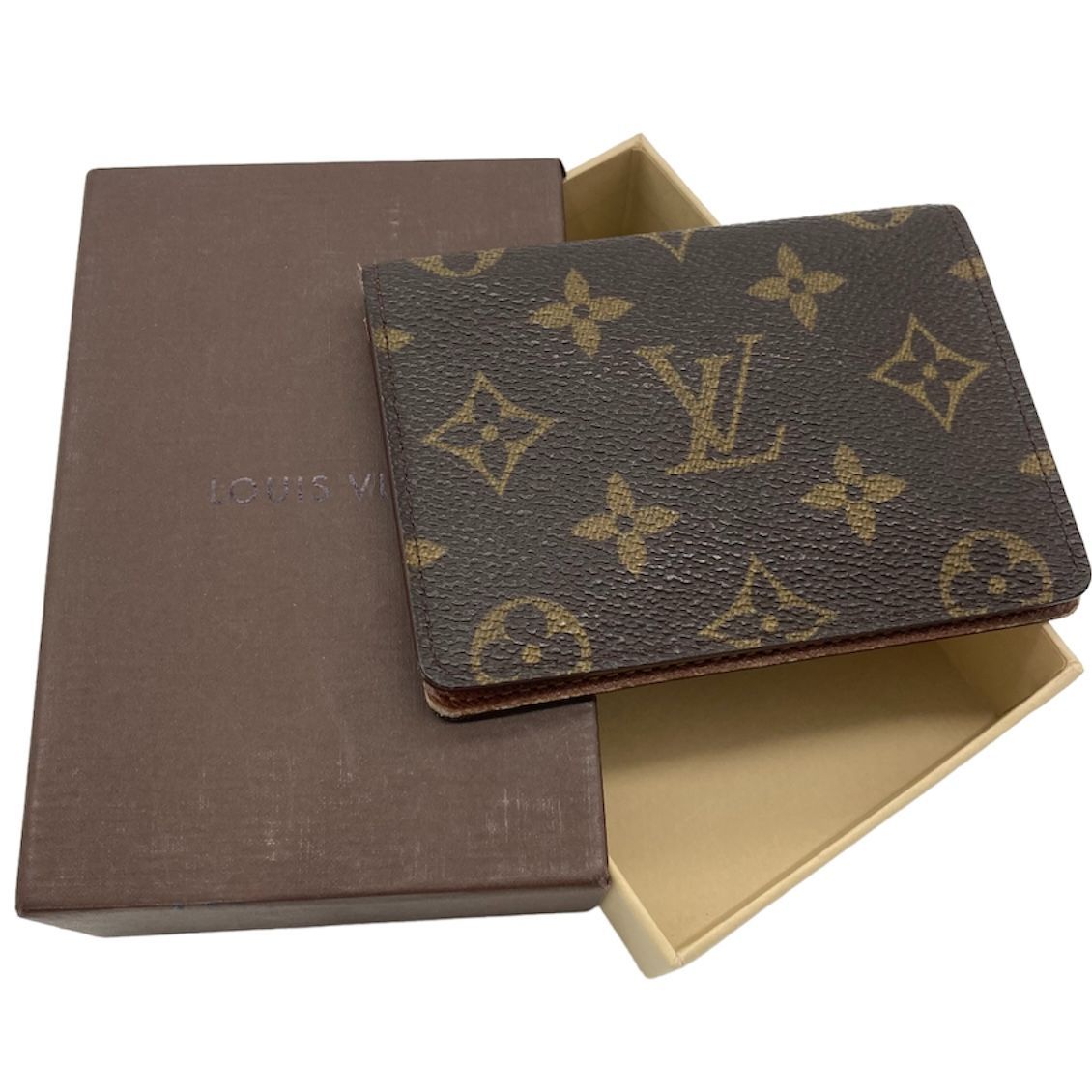 ▽LOUIS VUITTON/ルイヴィトン ポルト2カルト ヴェルティカル M60533