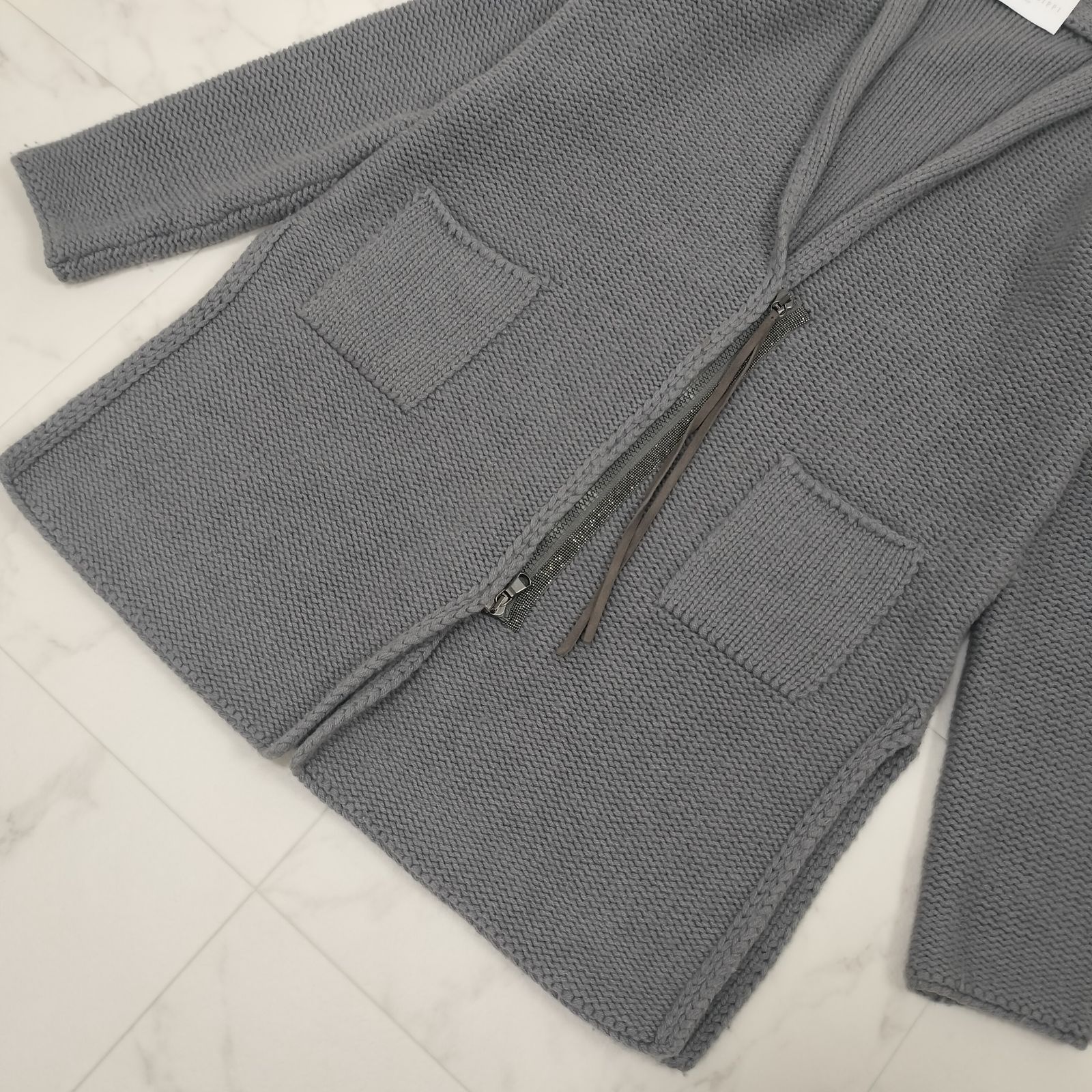 FABIANA FILIPPI ファビアナフィリッピ 厚手 ニットカーディガン