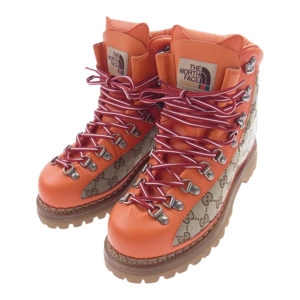 GUCCI グッチ ブーツ 21AW 679927 × THE NORTH FACE ノースフェイス GG