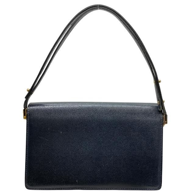 モラビト ハンドバッグ ダークネイビー レザー MORABITO