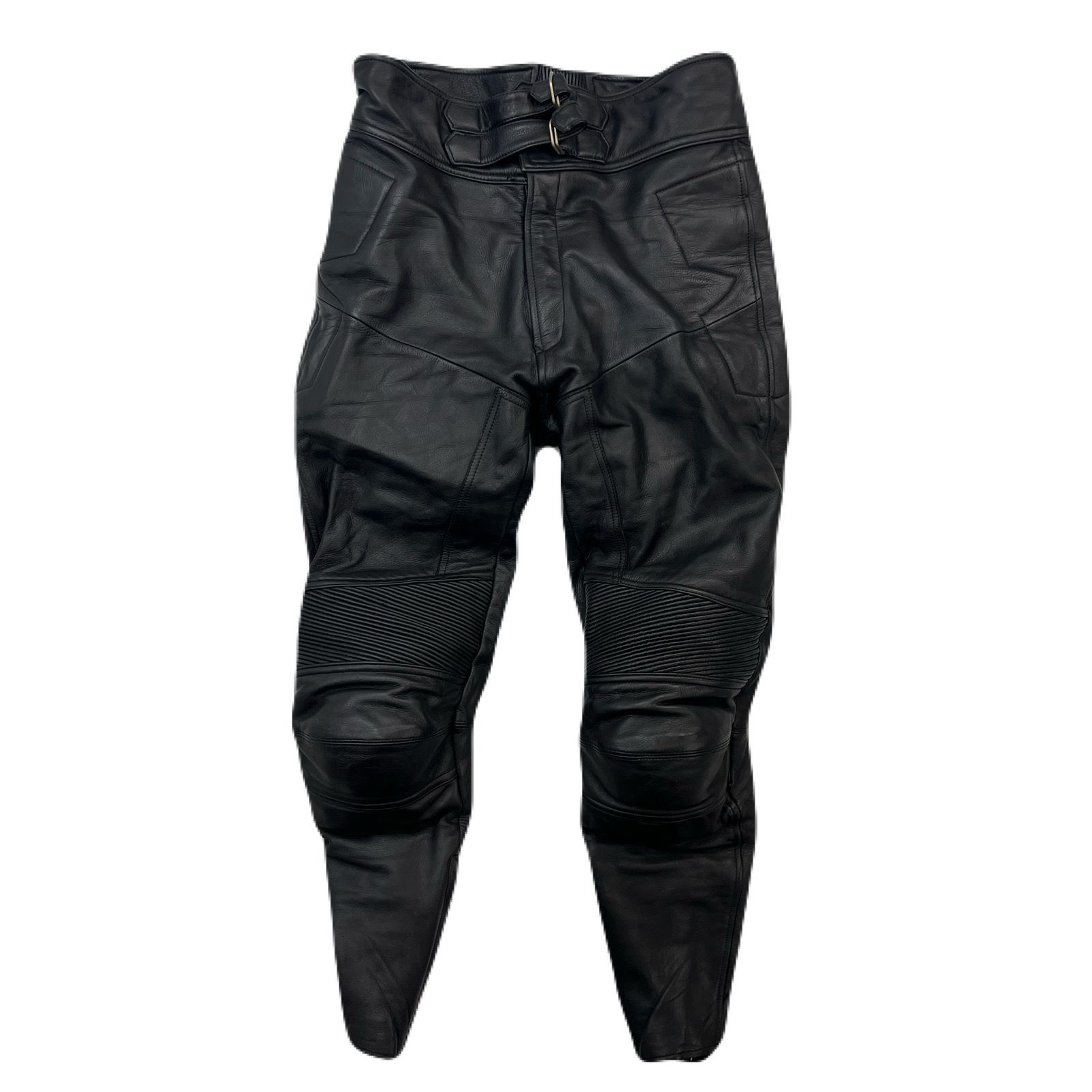 90s PLICANA プリカーナ　バイカーパンツ　レザーパンツ　防寒　S相当 90s PLICANA プリカーナ　バイカーパンツ　レザーパンツ　防寒　S相当