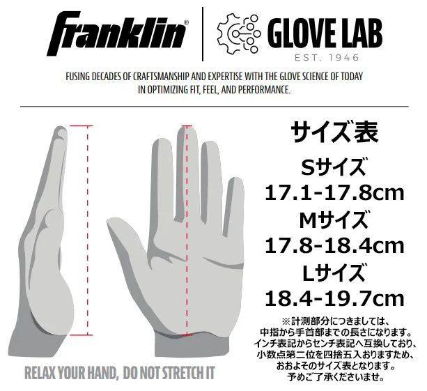 フランクリン Franklin 野球 ソフトボール バッティンググローブ
