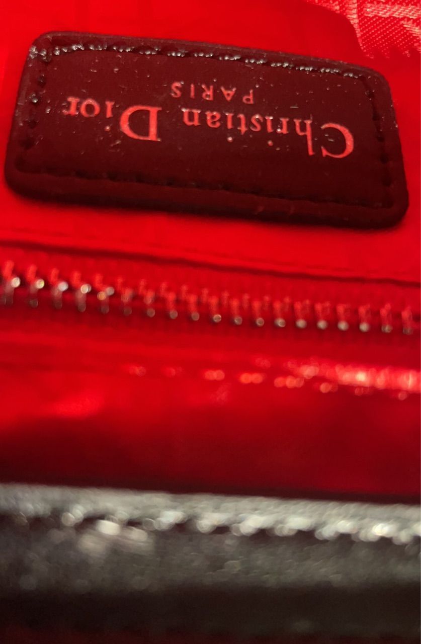 本日限定価格?Dior ブラックレザー ショルダーバッグ