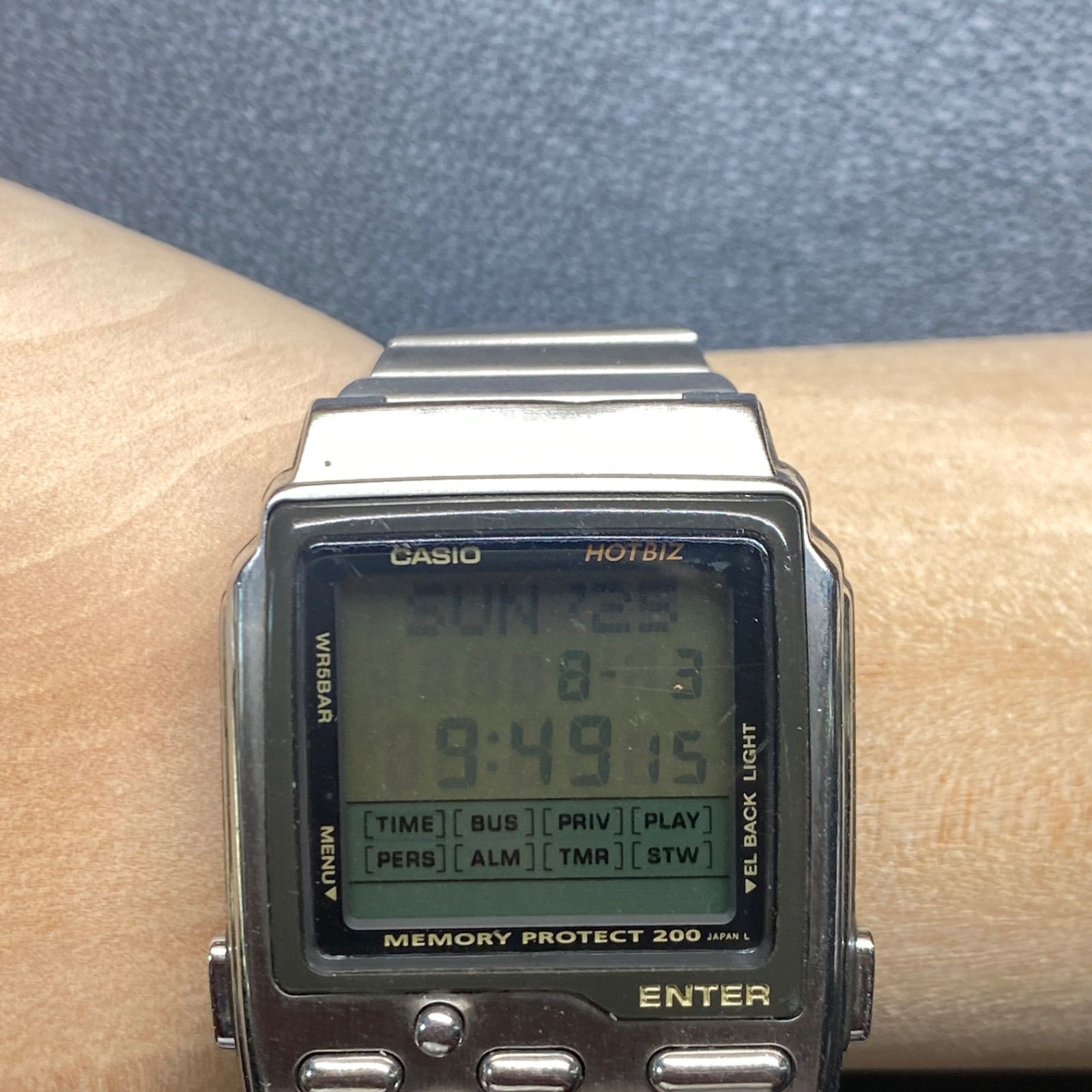 カシオ HOTBIZ CASIO DB-2000 データバンク ホットビズ メンズ