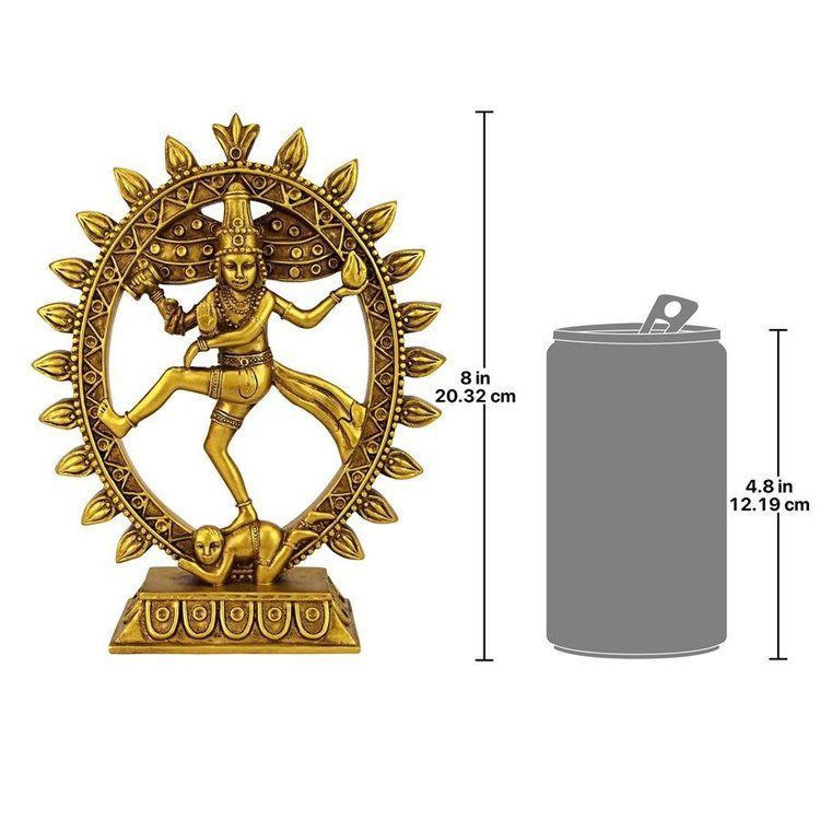 踊る宇宙エネルギーのシヴァ神彫像 ヒンドゥー教最高神 小さな彫刻 破壊と創造の神 舞踏王 プレゼント贈り物 輸入品 - メルカリ