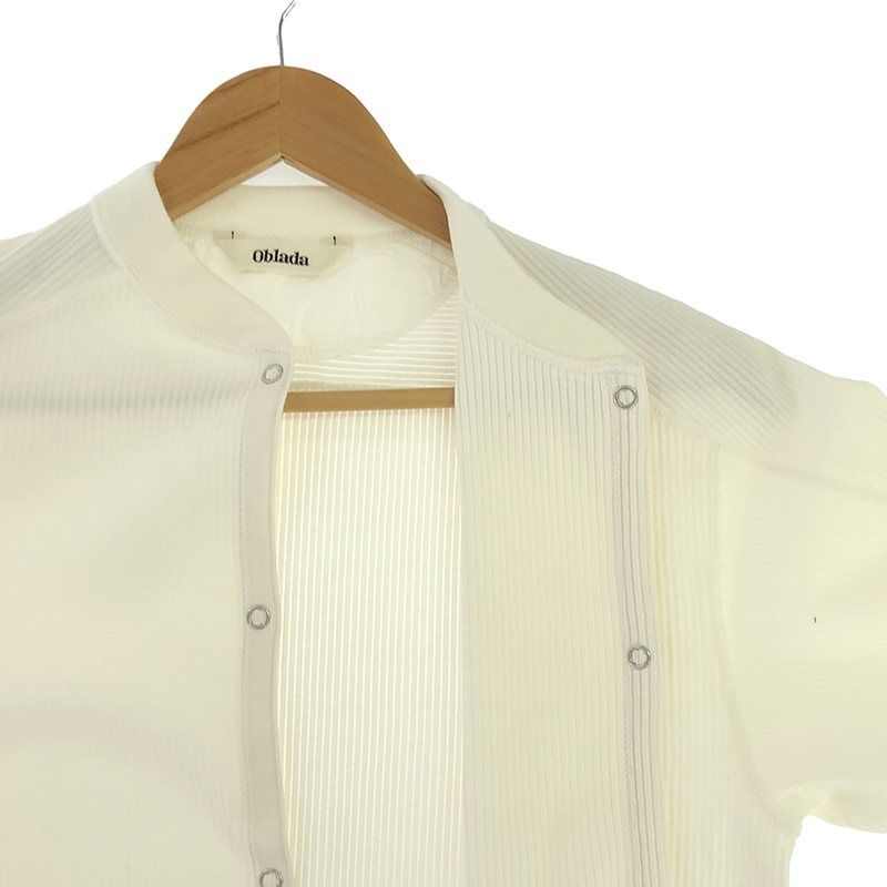 美品】 oblada / オブラダ | 2023SS | TINY CARDIGAN / コットン