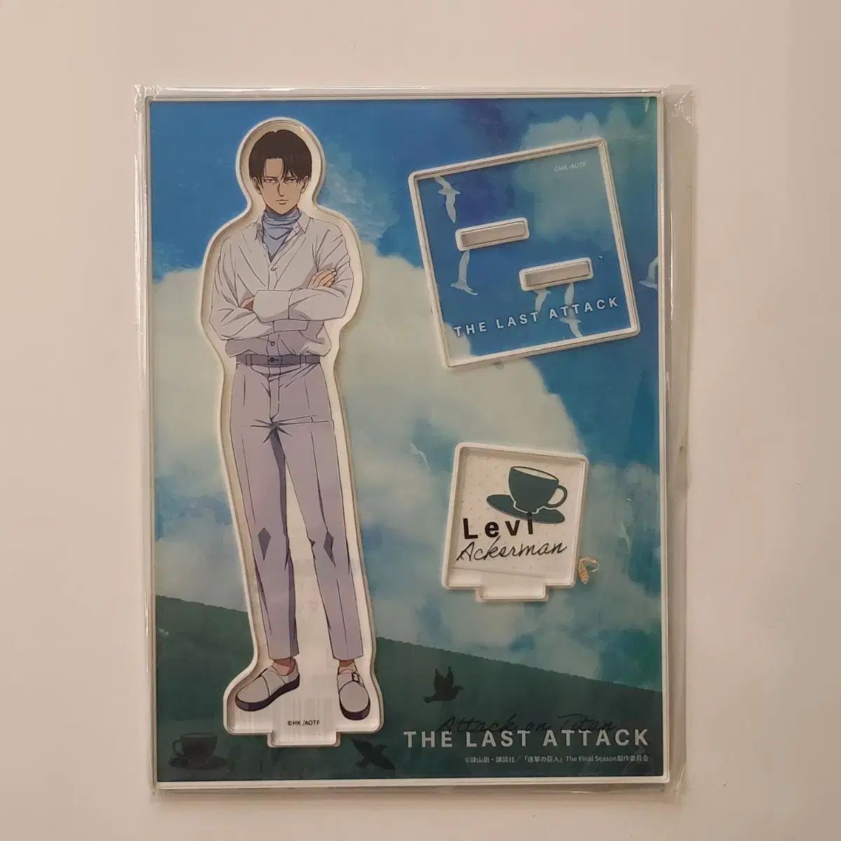 激レア！ 韓国限定品 進撃の巨人 リヴァイ アクリルスタンド 未開封 進撃の巨人 リヴァイ 劇場版 アクリルスタンド アクスタ