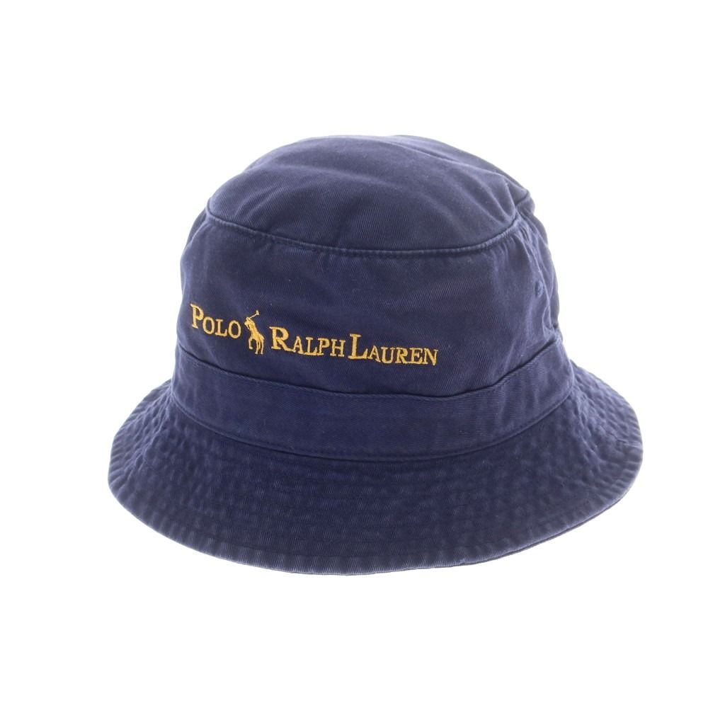ポロ ラルフローレン Polo Ralph Lauren BEAMS別注 コットン バケットハット ライトネイビー メンズ