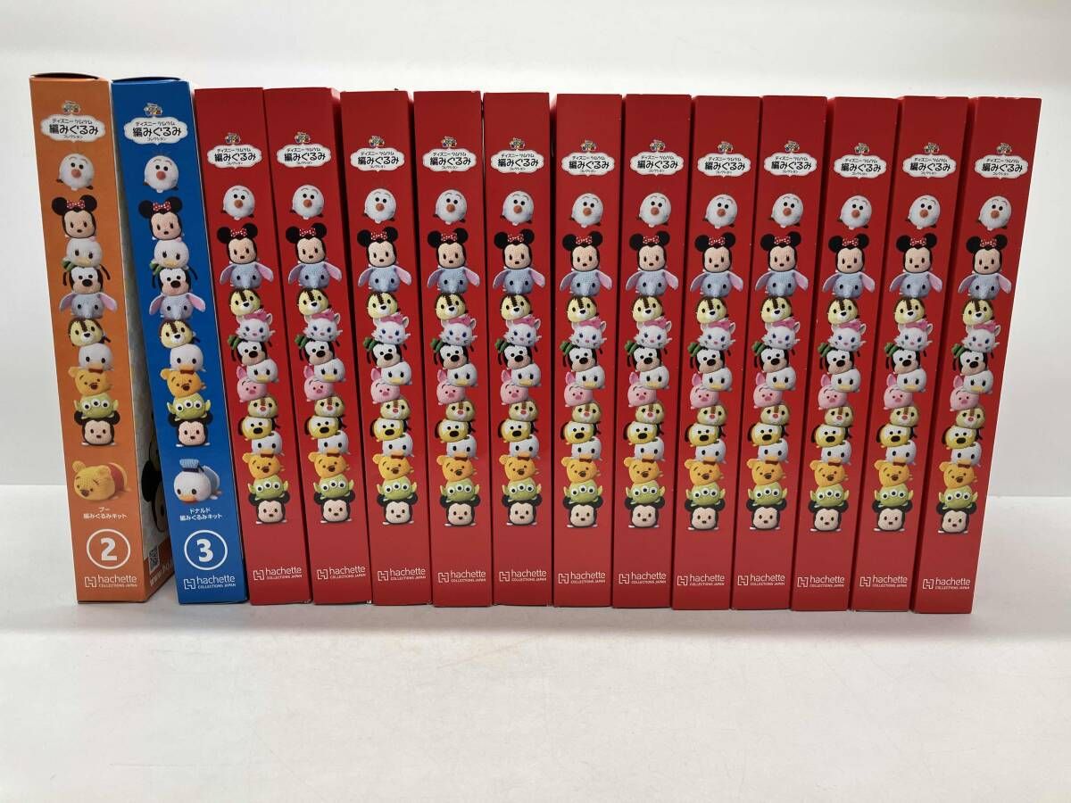 新品ディズニー ツムツム 編みぐるみキット 30個分＋収納ボックス