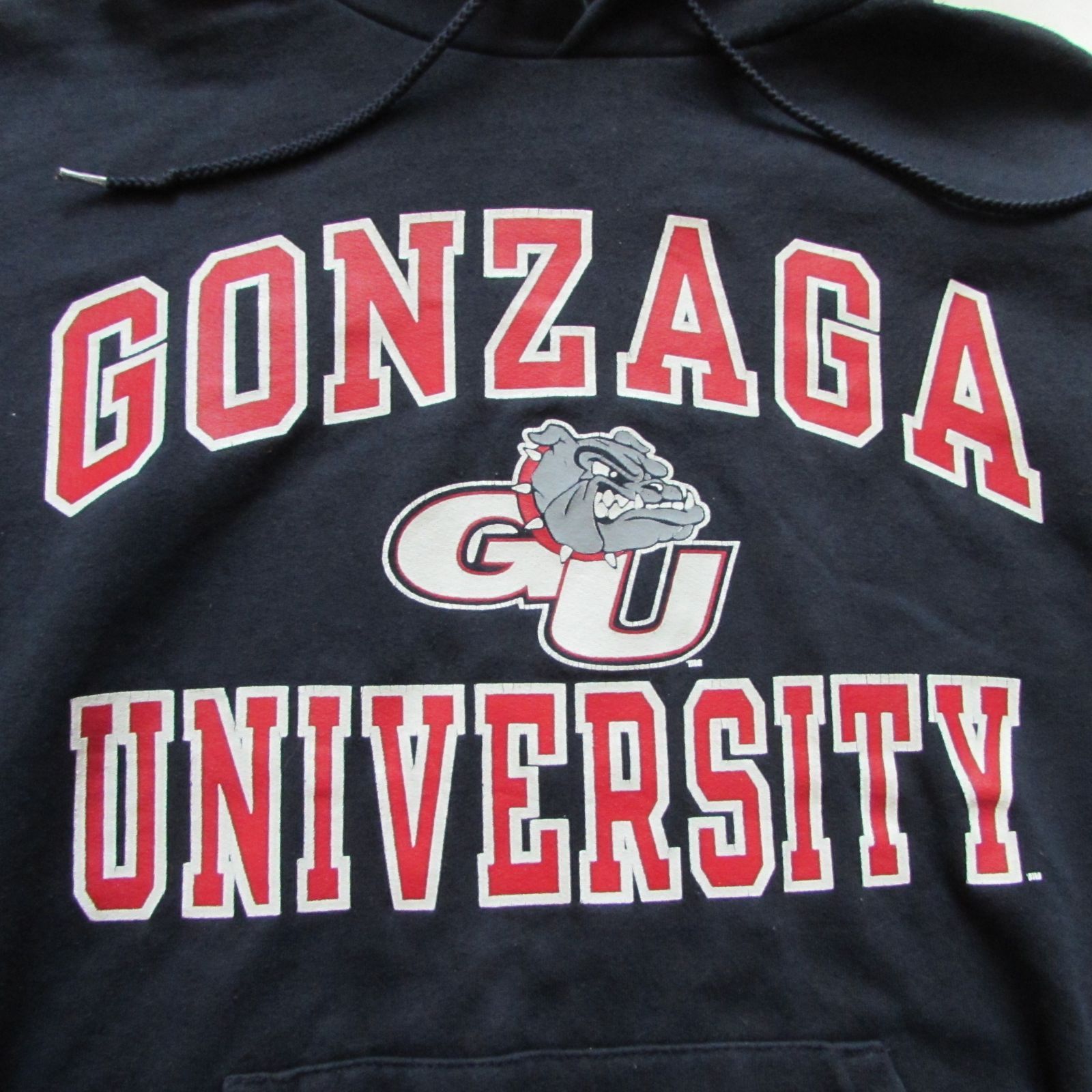 海外規格】古着 スウェットパーカー champion GONZAGA BULLDOGS