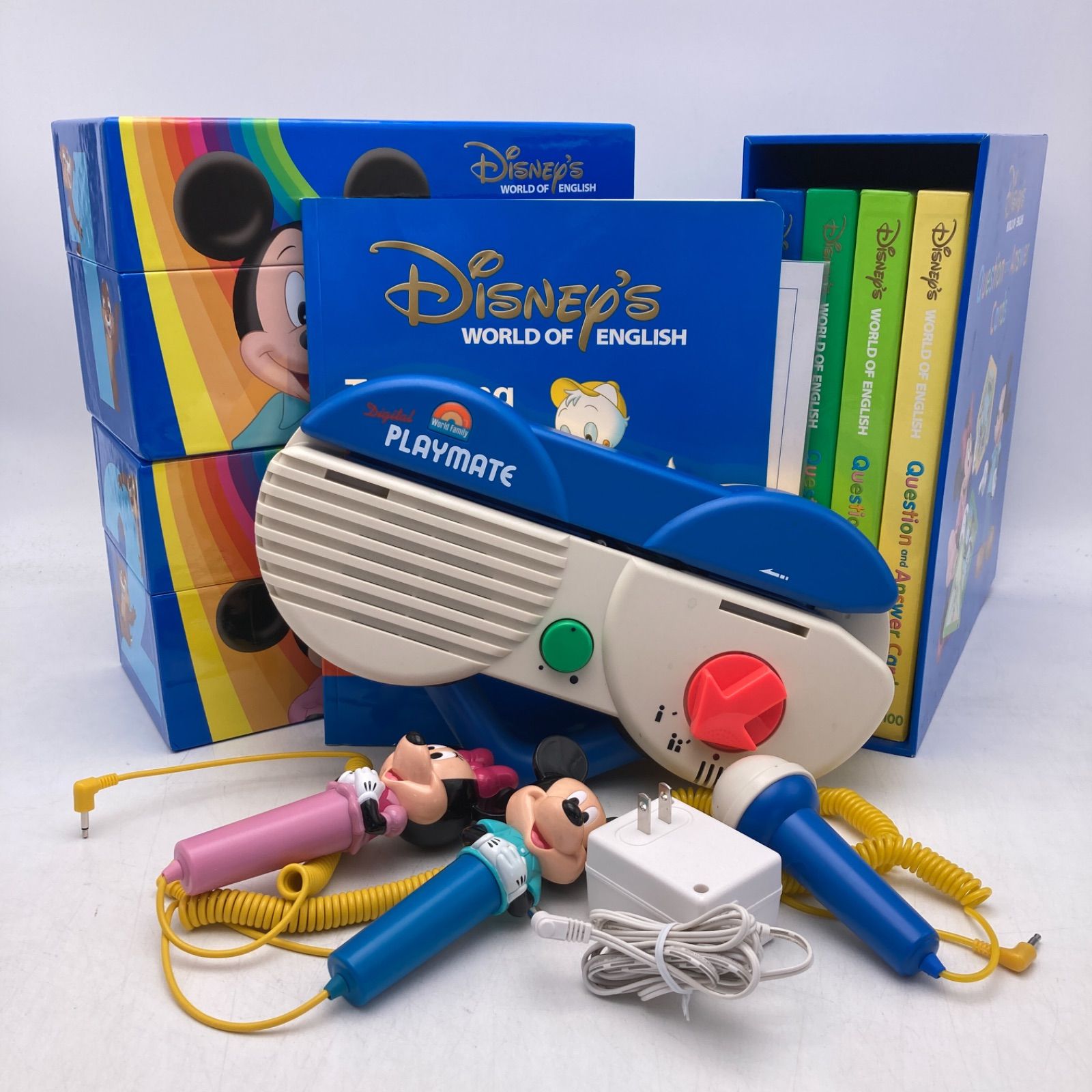 トークアロング Ｑ＆Ａカード ディズニー英語システム DWE 両面デジタル Disney ワールドファミリー 506322