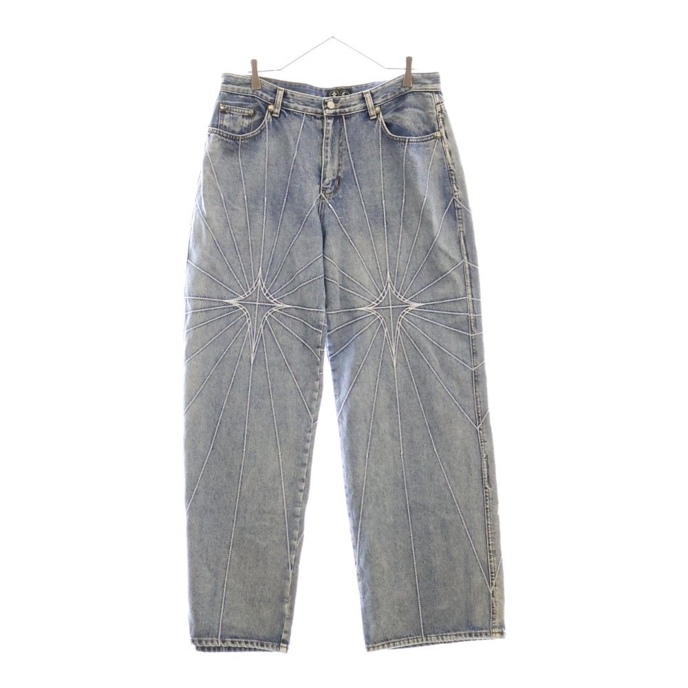 THUG CLUB サグクラブ Chain Stitch Denim Pants チェーンステッチ デニムパンツ インディゴTC24PT0201