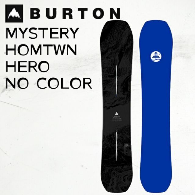 バートン スノーボード 板 メンズ レディース ユニセックス 23913100000 23-24 BURTON MYSTERY HOMTWN HERO NO COLOR 男性用 女性用 2024 日本正規品