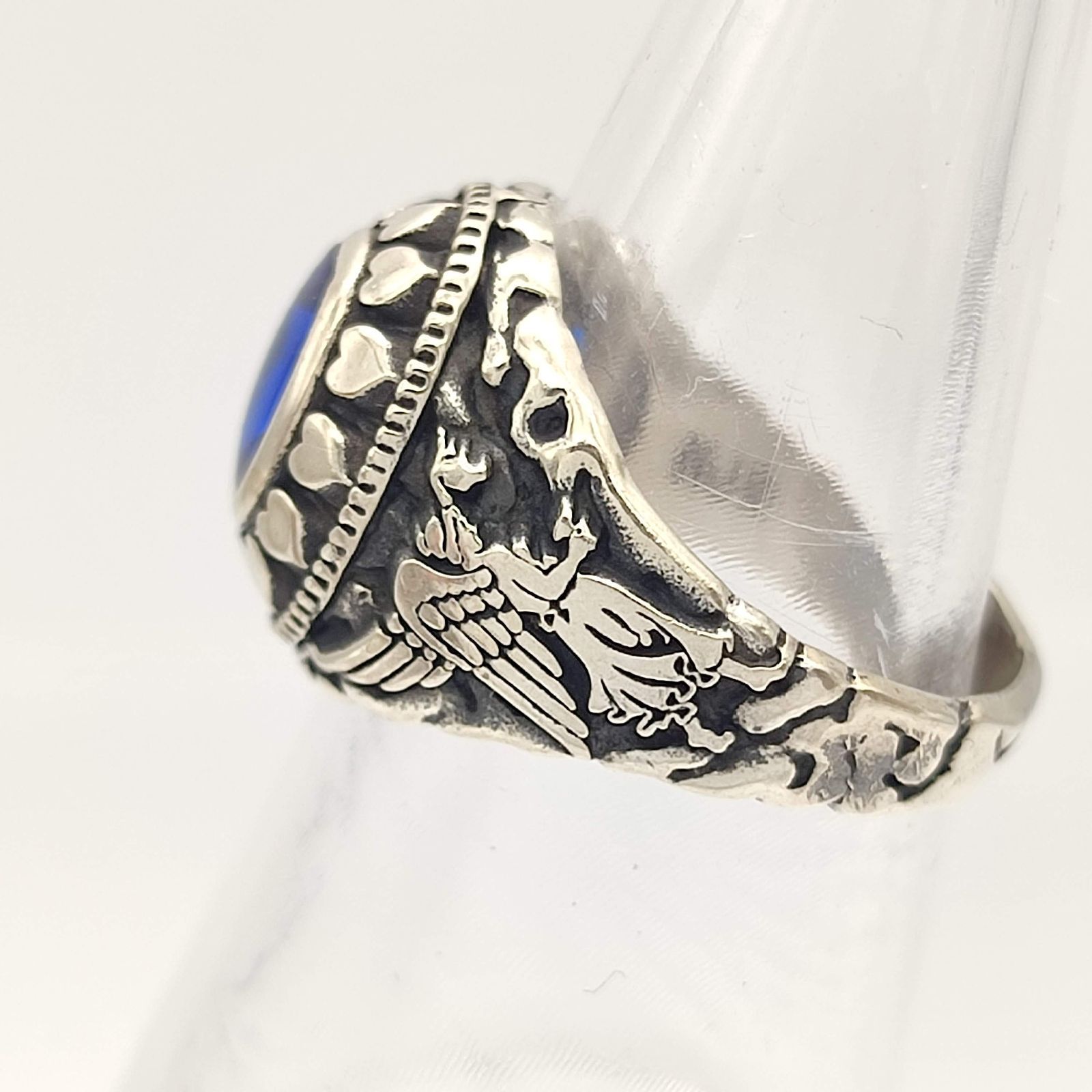 ナカガワ　ジョンロバーツ カレッジリング 指輪 17号 シルバー925 中古・古着通販】nakagawa john roberts (ナカガワジョン