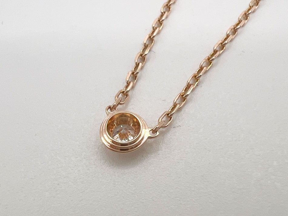 kma様 カルティエ ダムールネックレス SM ピンクゴールド 18K