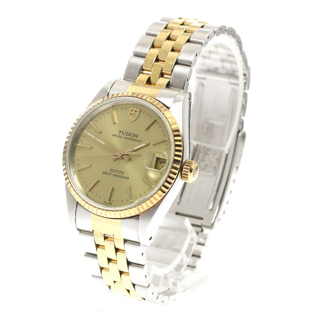 チュードル TUDOR 72033 プリンス オイスターデイト YGベゼル 自動巻き ボーイズ_914366