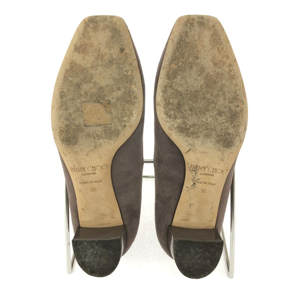 ✨極美品✨ JIMMY CHOO ジミーチュウ パンプス　スエード　箱付き 三越伊勢丹 | JIMMY CHOO/ジミー チュウ通販 | Bing Pump Flat