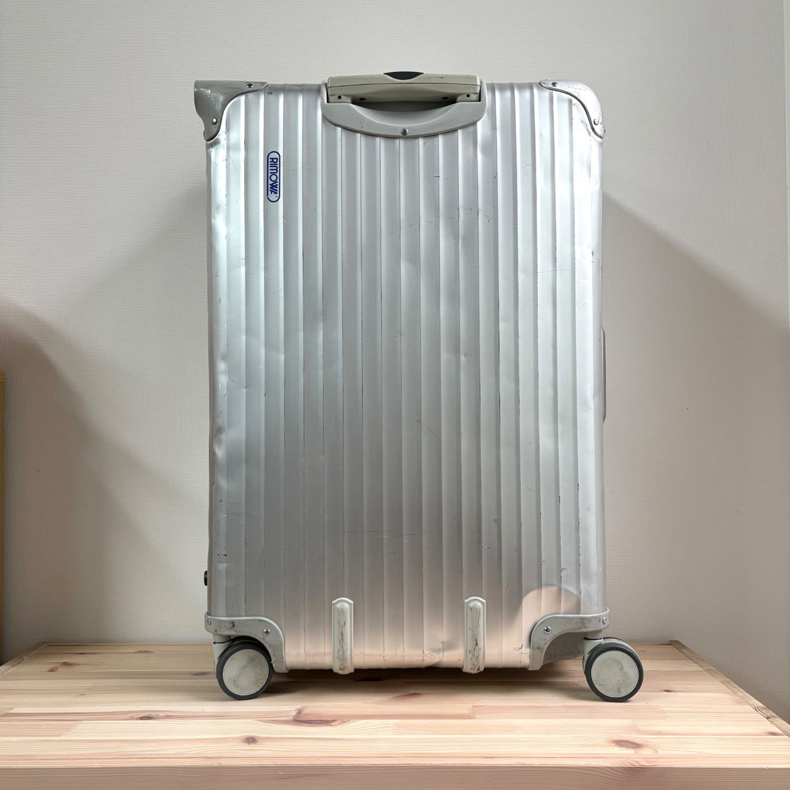 青ロゴ 廃盤品 RIMOWA TOPAS 4輪 82L CABIN リモワ トパーズ